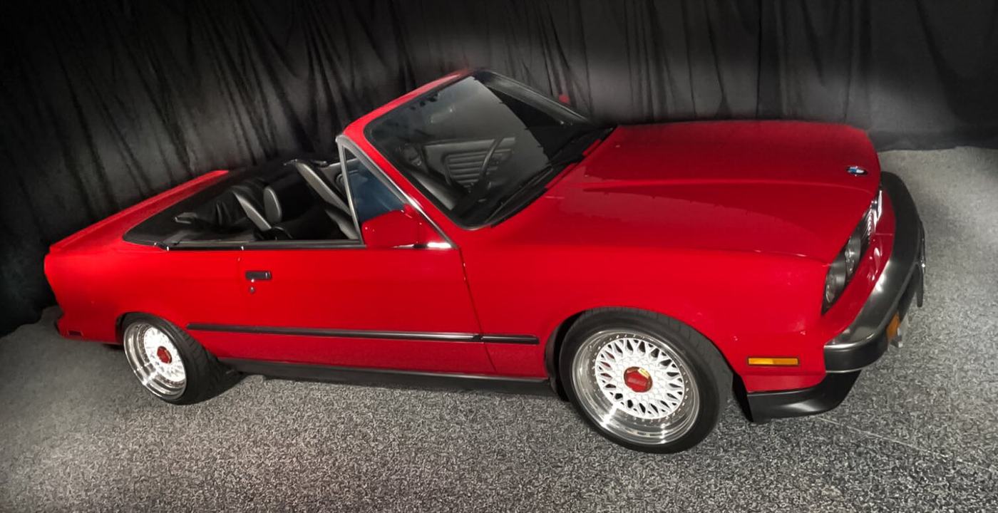Red BMW E30